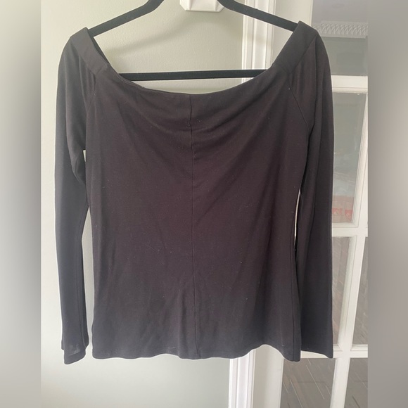 BABATON LONG SLEEVE BLACK TOP - Picture 7 of 7